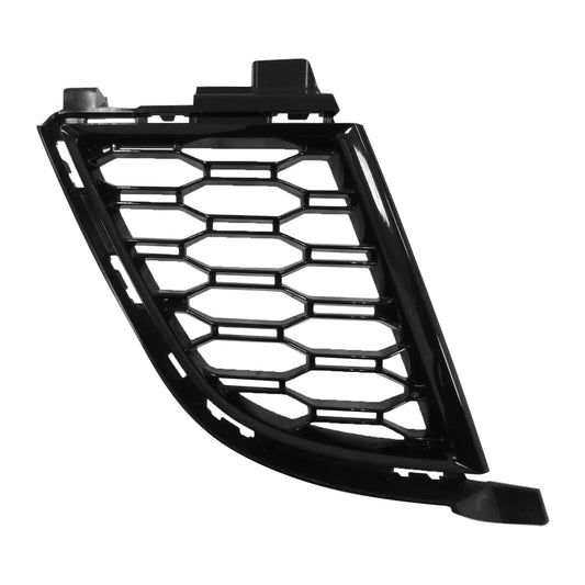 Front, Passenger Side Bumper Grille, Black