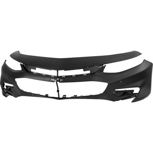 Front Primed Bumper Cover, For Models Without Adaptive Cruise Control, CAPA CERTIFIED