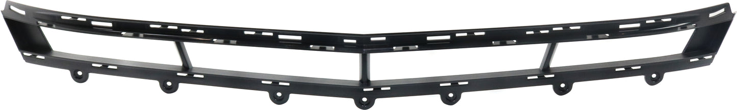 Front, Center Bumper Grille, Textured Black