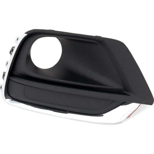Front, Passenger Side Fog Light Trim, Black, 4 Cyl., 1.4L Engine