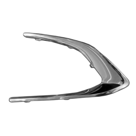 Front, Passenger Side Fog Light Trim, Chrome