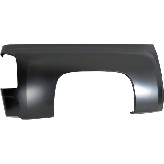 Rear, Driver Side Quarter Panel, Steel, Primed