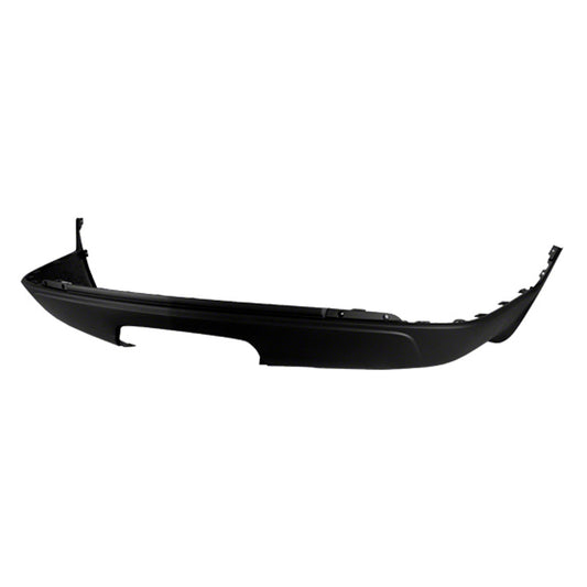 Rear, Lower Bumper Cover, Textured, With Single Exhaust Hole