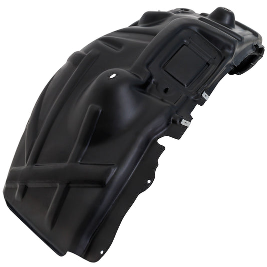 Front, Driver Side, Rear Section Fender Liner, With Standard Type, CAPA CERTIFIED