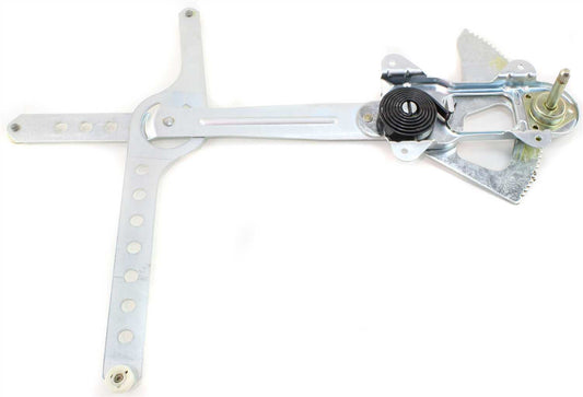 Front, Driver Side Manual Window Regulator, Hand-Crank Type