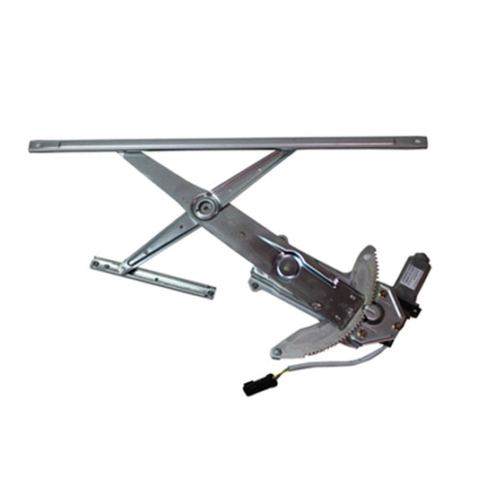 Front, Passenger Side Power Window Regulator, With Motor