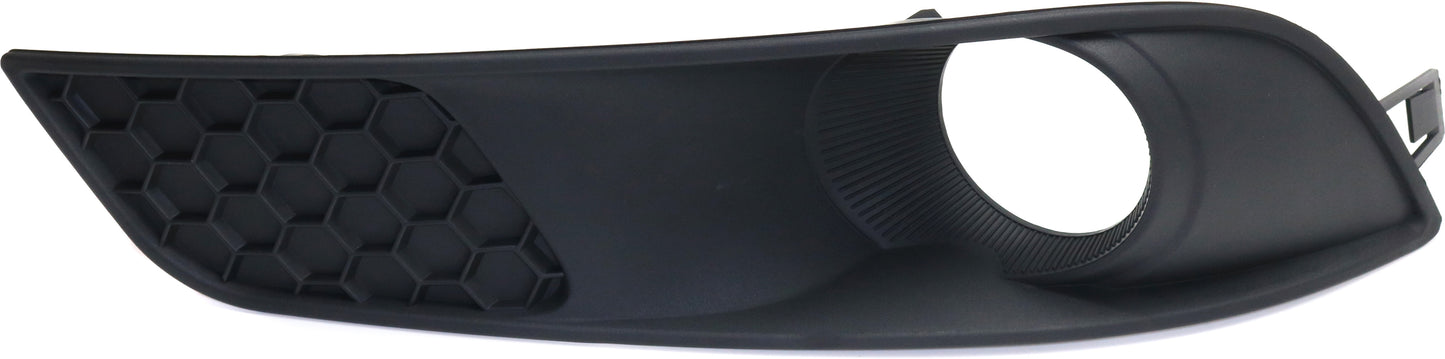 Накладка на противотуманную фару со стороны переднего пассажира, текстурированная черная, для моделей с отверстием для противотуманной фары