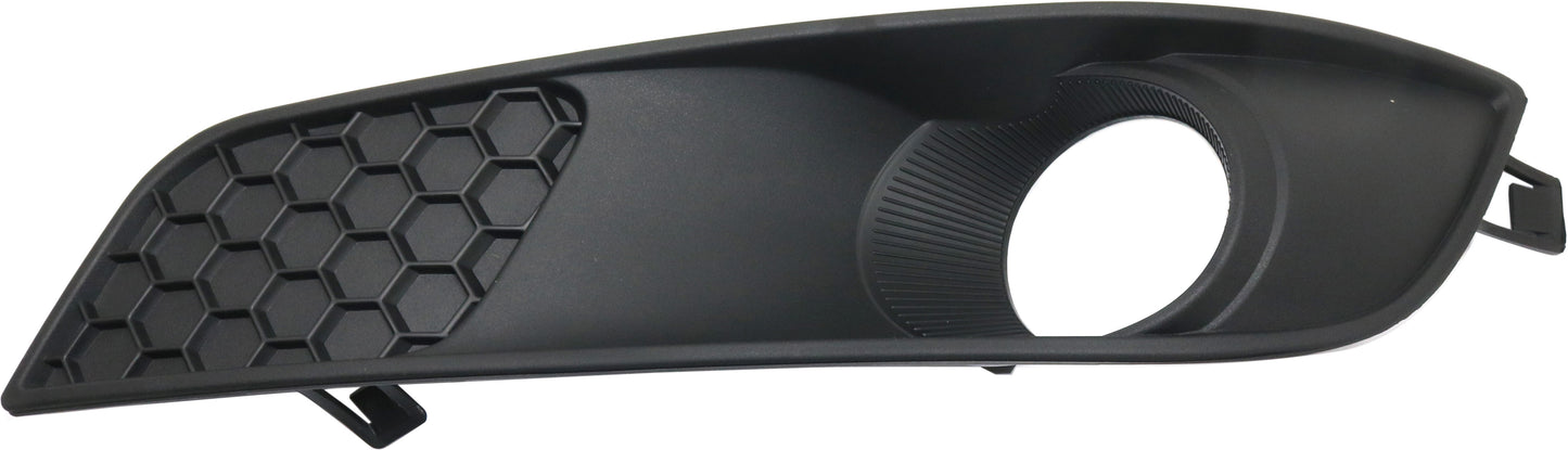 Передняя противотуманная фара со стороны водителя, текстурированная черная, для моделей с отверстием для противотуманной фары