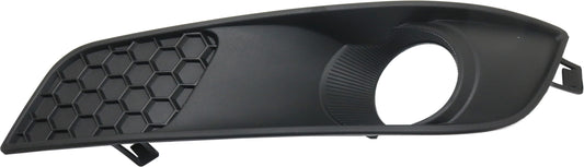 Передняя противотуманная фара со стороны водителя, текстурированная черная, для моделей с отверстием для противотуманной фары