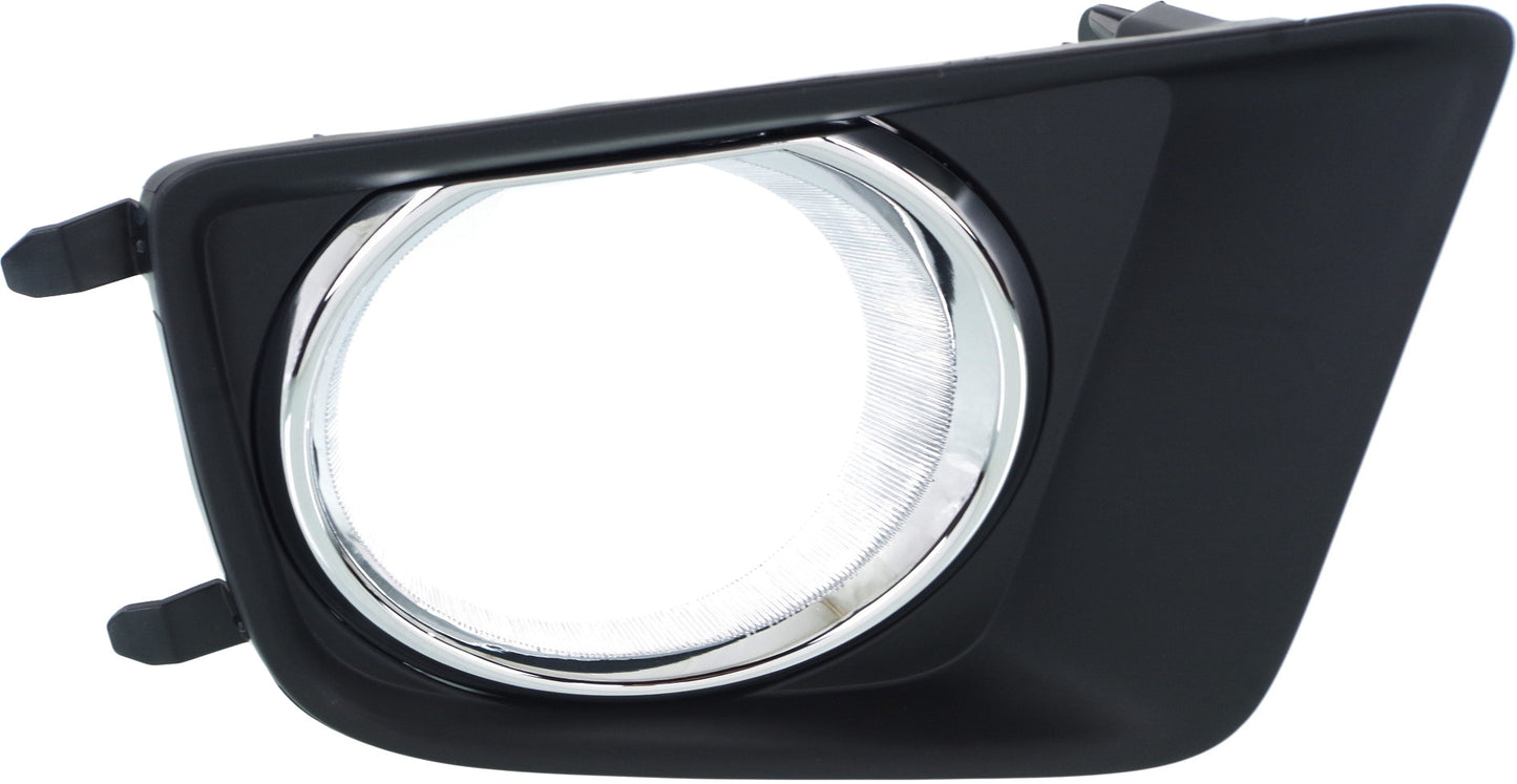 Отделка противотуманных фар спереди со стороны пассажира, хром, с хромированной окантовкой