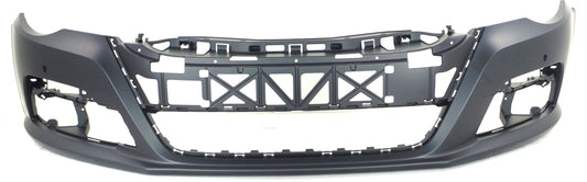 Передний грунтованный бампер, седан, с отверстиями для датчиков парковки, без отверстий для омывателей фар, сертифицирован CAPA