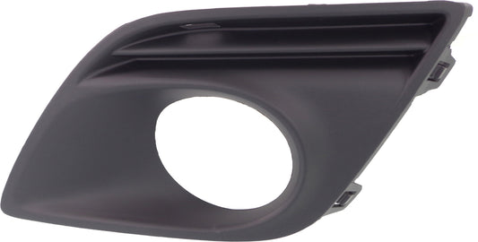 Передняя противотуманная фара со стороны водителя, текстурированная черная, без системы помощи при парковке