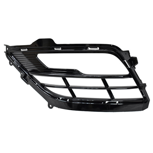 Front, Driver Side Bumper Grille, Textured Black