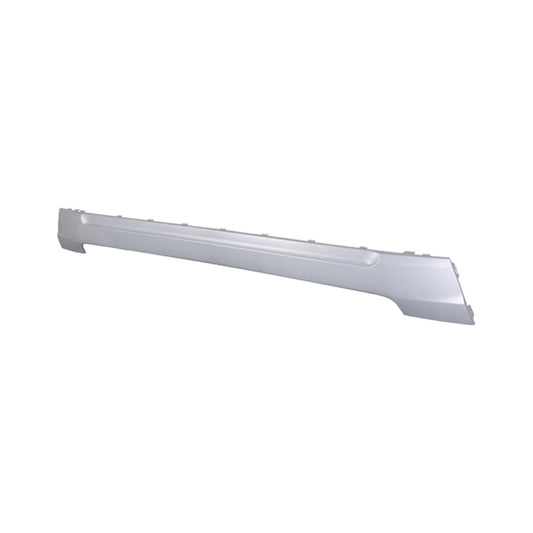 Front, Lower Bumper Trim, Silver, CAPA Certified