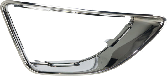 Front, Passenger Side Fog Light Trim, Chrome, Sport Model