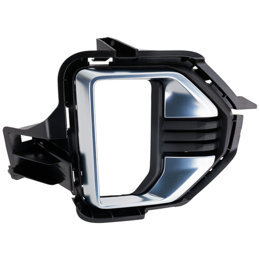 Front, Passenger Side Fog Light Trim, Chrome