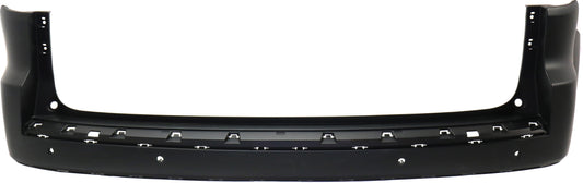 Rear, Upper Primed Bumper Cover, With Parking Aid Sensor Holes CAPA Certified