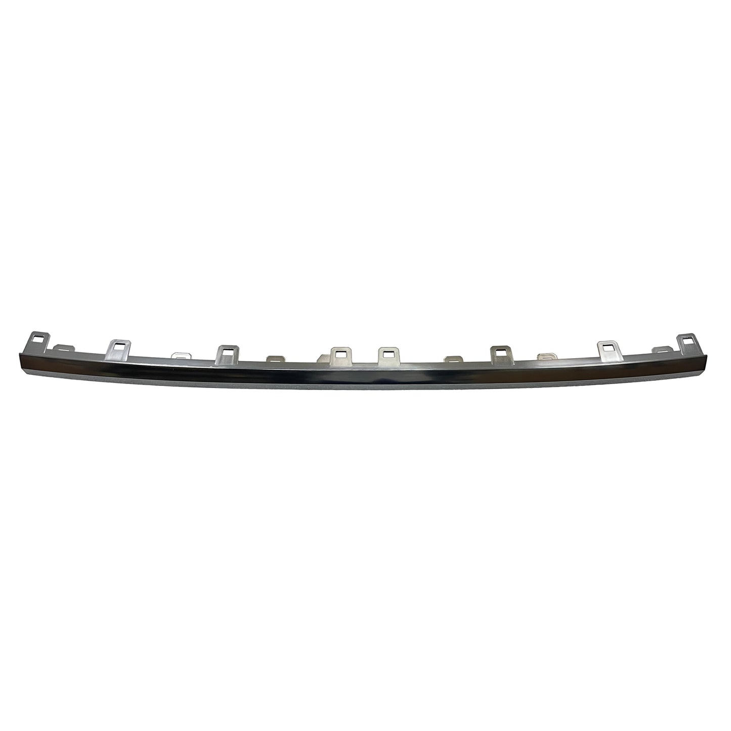 Rear, Center Bumper Trim, Black