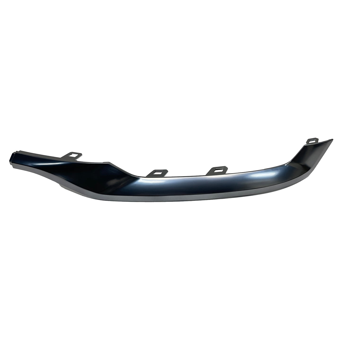 Rear, Passenger Side Bumper Trim, Black