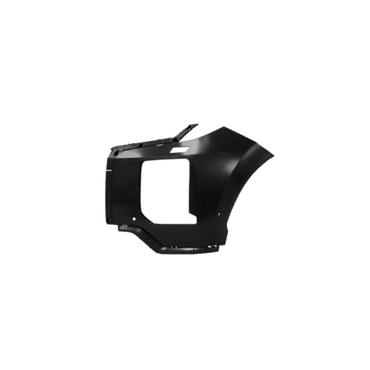 Front, Driver Side, Upper Primed Bumper Cover