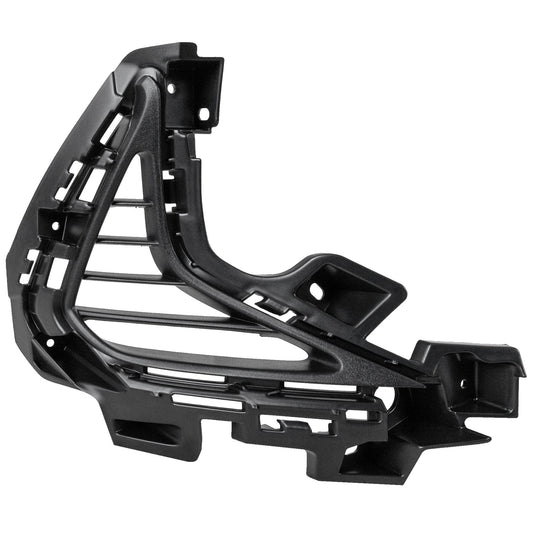 Front, Passenger Side, Lower Bumper Trim, Black