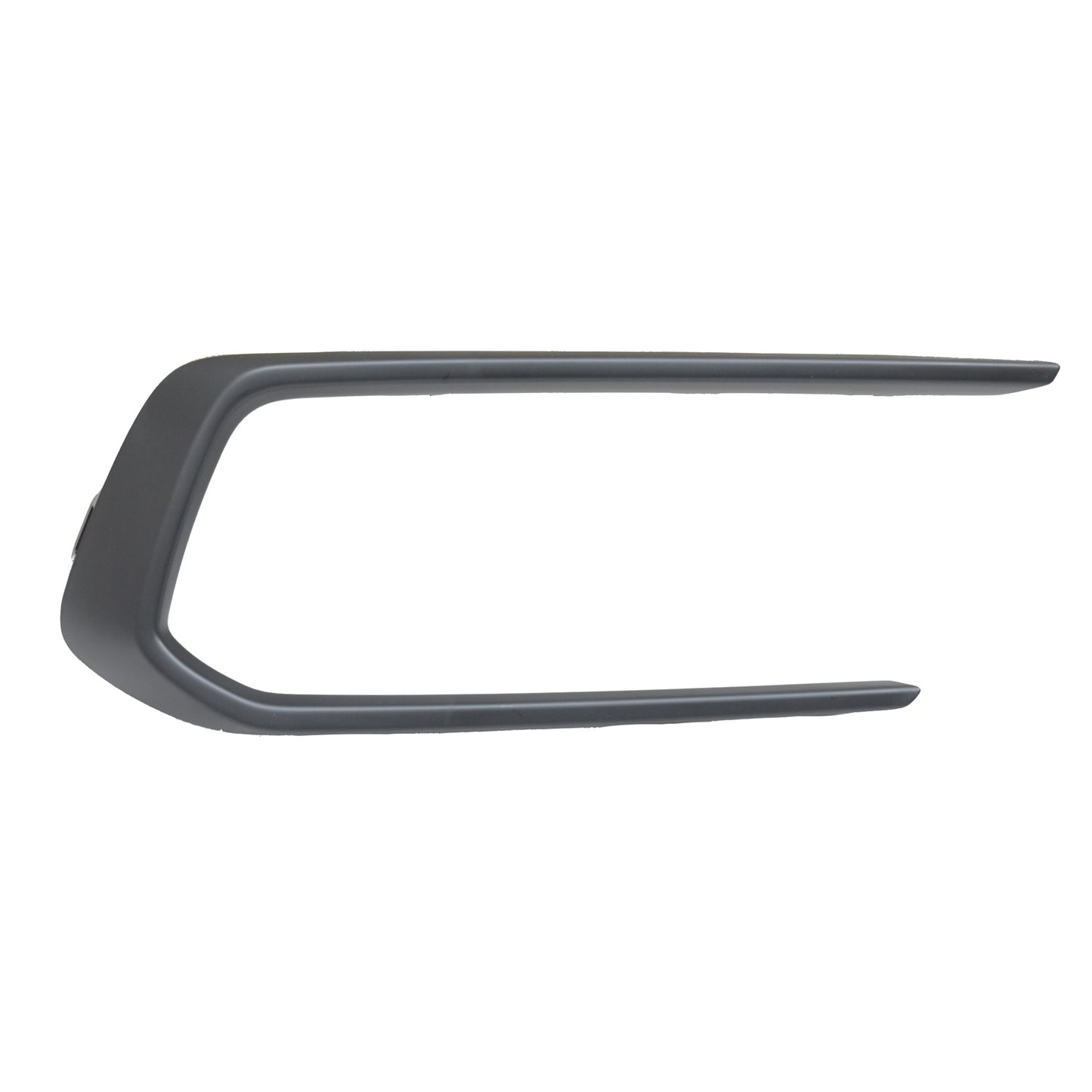 Front, Passenger Side Fog Light Trim, Textured Black