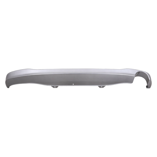 Rear Valance, Plastic, Painted Silver, Skid Plate, Sport Model