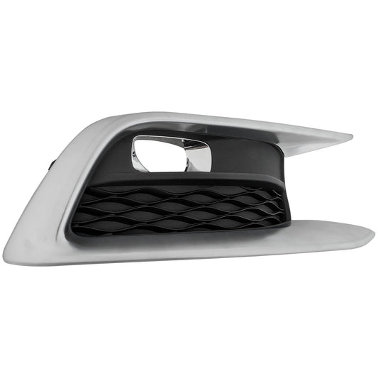 Front, Passenger Side Fog Light Trim, Textured Black