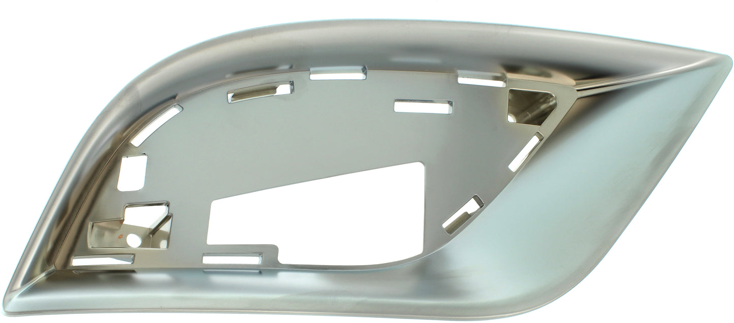 Отделка решетки радиатора, со стороны водителя, верхняя, хромированная