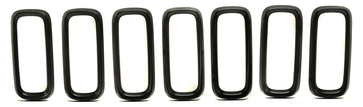 Grille Trim, Passenger Side, Painted Silver, CAPA CERTIFIED