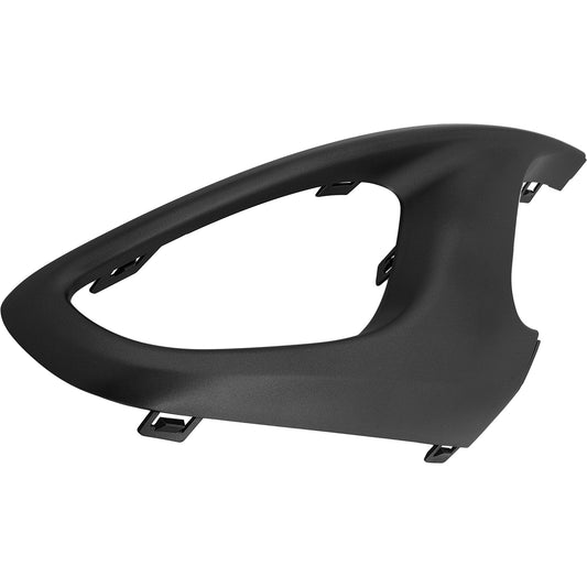 Front, Driver Side, Outer Fog Light Trim, Gray, Models with Fog Lamp Bezel, Trailhawk Model