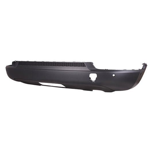 Rear, Lower Textured Bumper Cover, without Mounting Bracket(s), For Models with Park Assist System and Towing Package, CAPA Certified