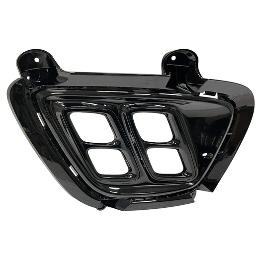 Front, Passenger Side Fog Light Trim, Black