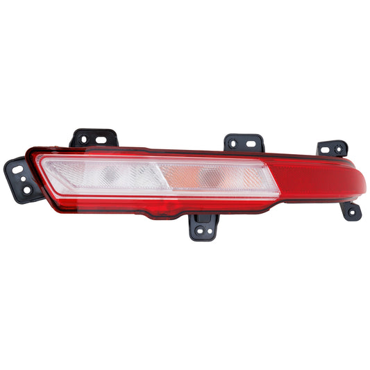 Passenger Side Back Up Light, with Bulb, Halogen, CAPA CERTIFIED