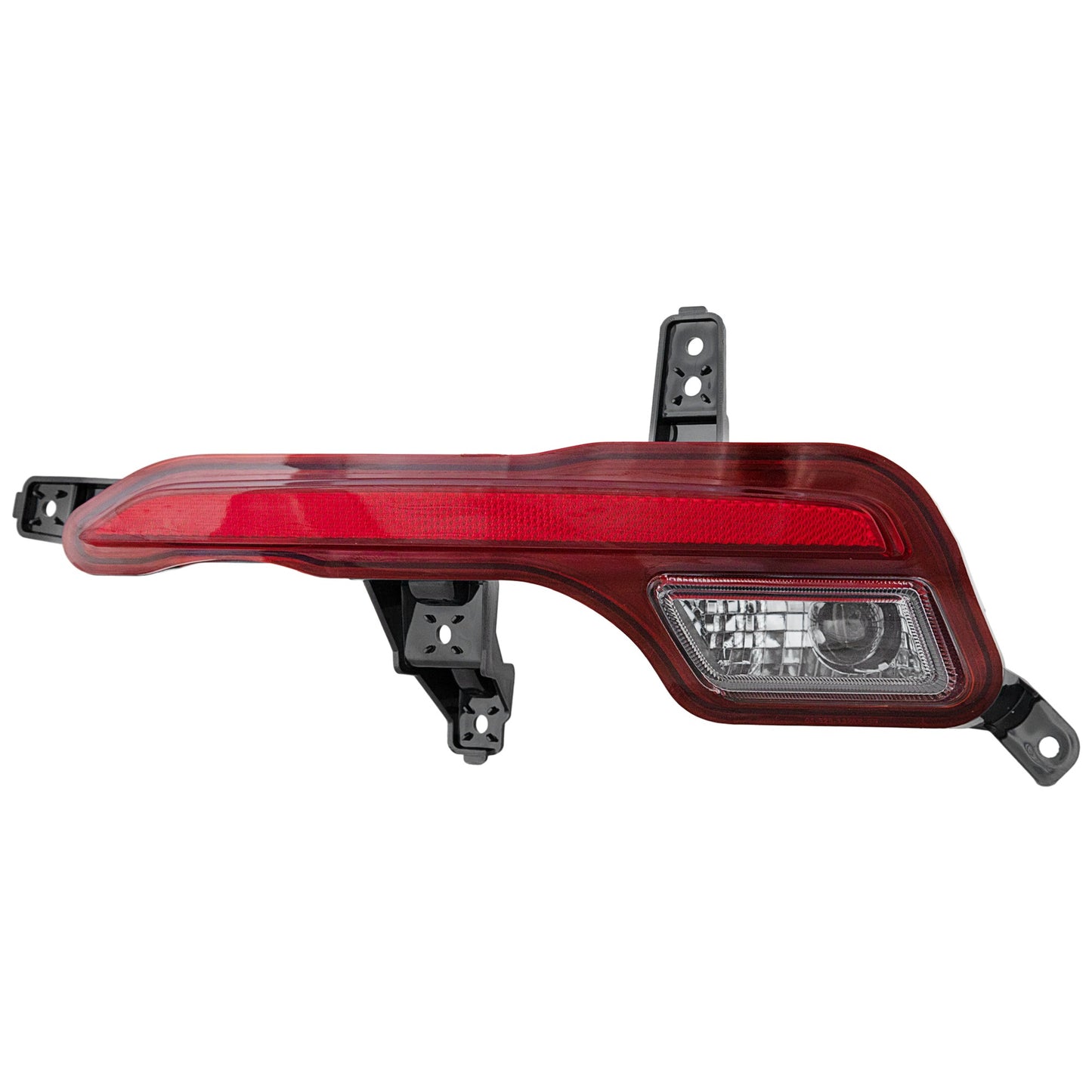 Rear, Passenger Side Fog Light, With bulb(s), CAPA CERTIFIED
