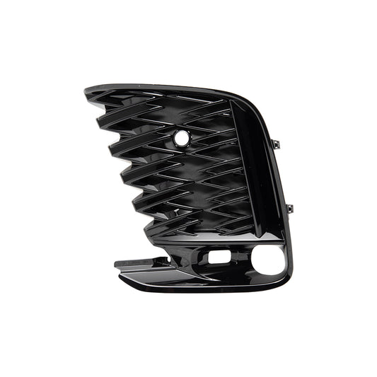 Решетка бампера со стороны водителя, грунтованная