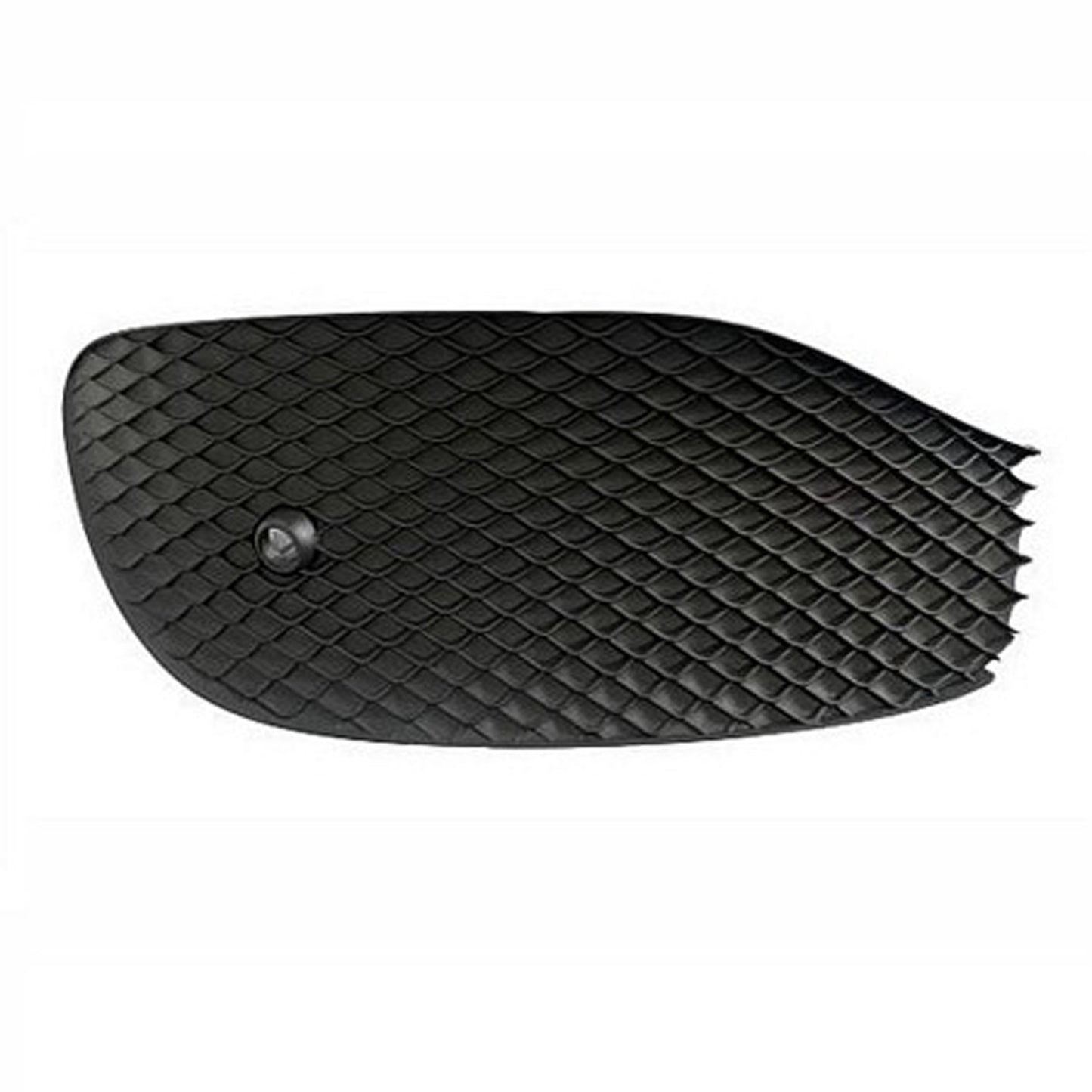 Front, Passenger Side, Outer Bumper Grille, Textured Black