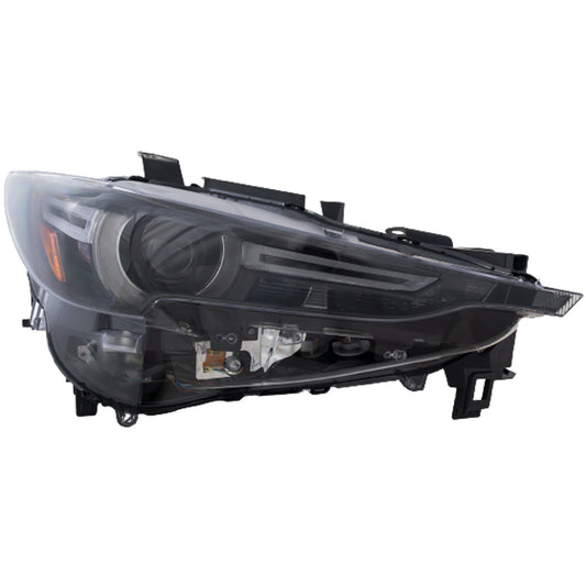 Passenger Side Halogen Headlight, Without bulb(s), OE Replacement