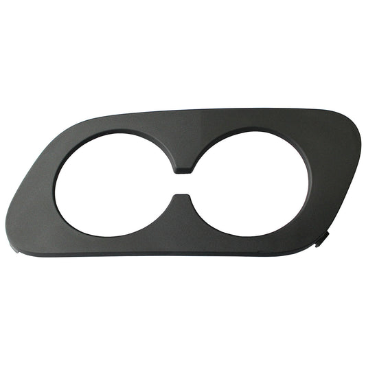 Задний бампер со стороны водителя, текстурированный пластик