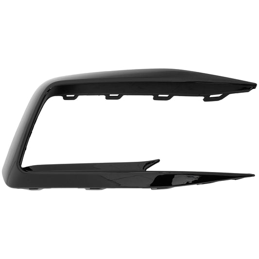 Front, Passenger Side Fog Light Trim, Black
