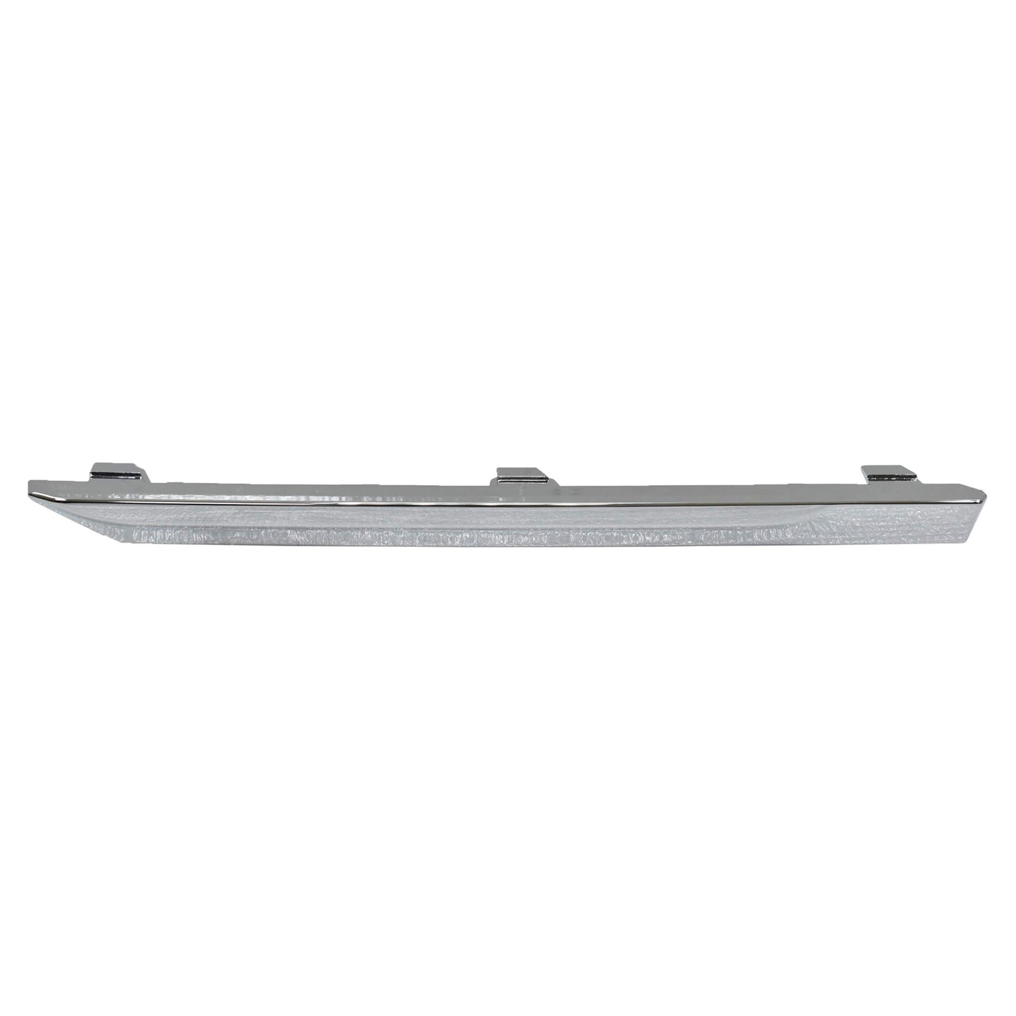 Rear, Passenger Side Bumper Trim, Chrome, Side Bumper Molding