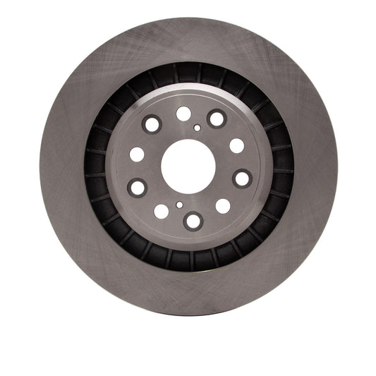 ERE-75046D Rear, Driver Side Brake Disc, Plain Surface