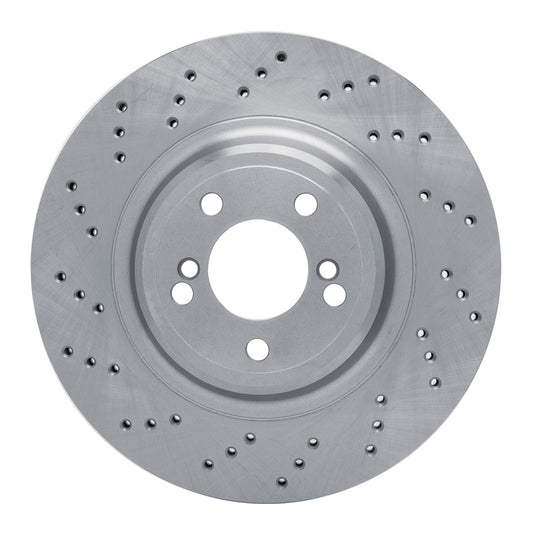 EXE-31127D Rear, Driver Side Brake Disc, Cross-drilled and Slotted,, 3.0L, 6Cyl