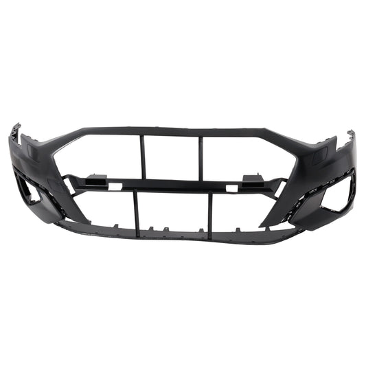 Front Primed Bumper Cover, For Models Without Parallel Park Assist Sensor Holes