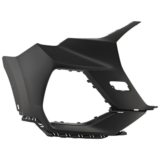 Front, Passenger Side Bumper End, Primed Plastic CAPA Certified