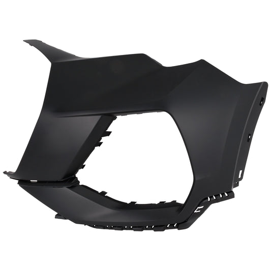 Front, Driver Side Bumper End, Primed Plastic