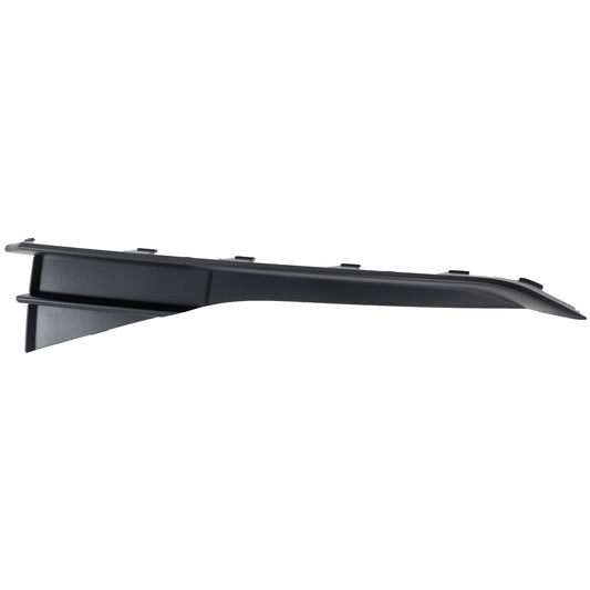 Front, Passenger Side Bumper Trim, Textured Black