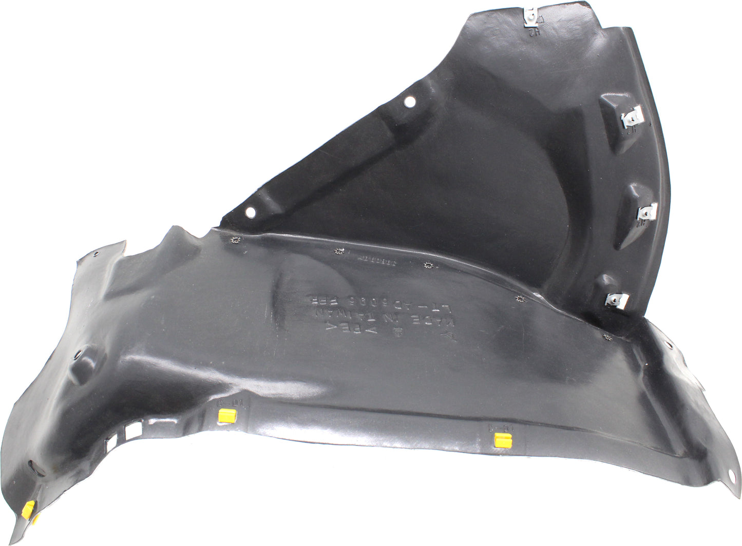 Front, Passenger Side, Front Section Fender Liner, Without S-Line Package