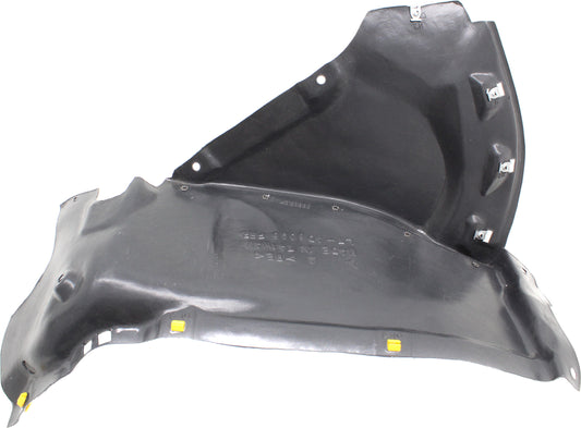 Front, Passenger Side, Front Section Fender Liner, Without S-Line Package
