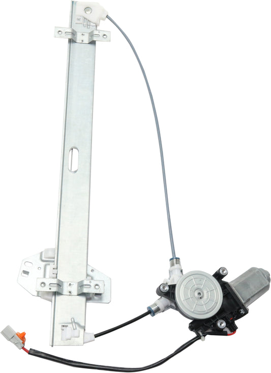 Front, Driver Side Window Regulator, Power, With 2-Prong Connector, 6 Cyl., 3.5L Engine